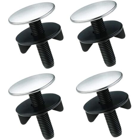 4 Pieces Faucet Hole Cover, Kitchen Faucet Hole Cover, Sink Faucet Hole Plug, Stainless Steel Faucet Hole Cover for Kitchen Sink Accessories, Home Bathroom (12-40mm) (1/5)