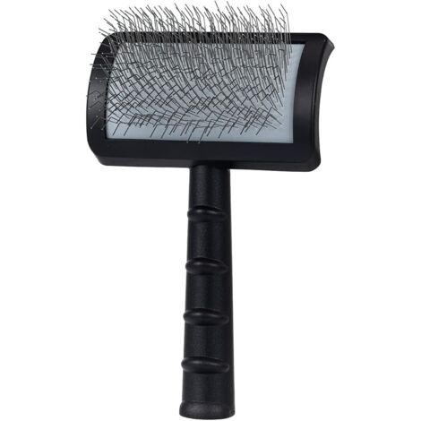 Extra Long Pet Hair Brush, Tangled Hair, Dead and Loose Hair, Removes Thick Undercoat, Tangled Hair, Black (1/5)