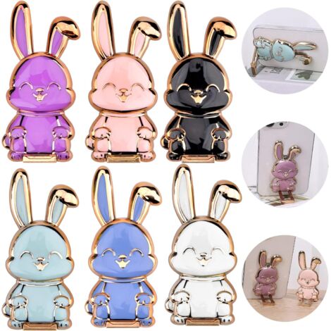 Foldable Easter Bunny Phone Holder, Portable Universal Phone Holder Compatible with All Mobile Phones (1/5)