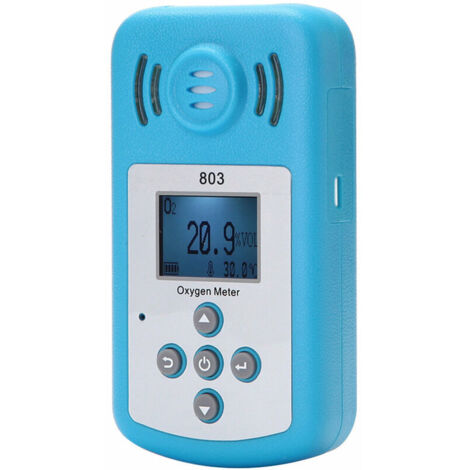 Portable Oxygen (O2) Concentration Detector with LCD Display and Sound and Light Alarm (1/5)