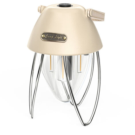 Camping Lantern Rechargeable LED Camping Light for Outdoor Gardenoff white (1/5)