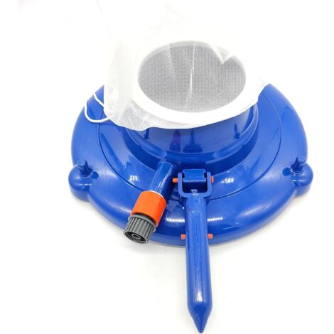 Pool Cleaning Maintenance Kit, Portable Pool Vacuum, Pond Vacuum, Pool Cleaning Set, for cleaning the pond fountain from leaves, dirt. (blue) (1/5)