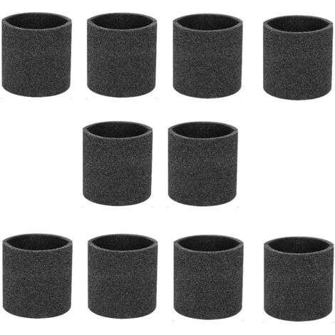 10 Pack Foam Filter Sleeves for Shop Vac Filter 90304 90585, for Shop Vac Filter, Wet & Dry Filter (1/4)