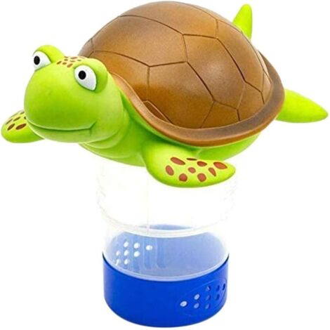 Floating Chlorine Dispenser Chlorine Diffuser Animal Shape Swimming Pool Chlorine Dispenser, for Indoor and Outdoor Swimming Pools, Hot Tub, Spa, 23.7x18x15cm (1/5)