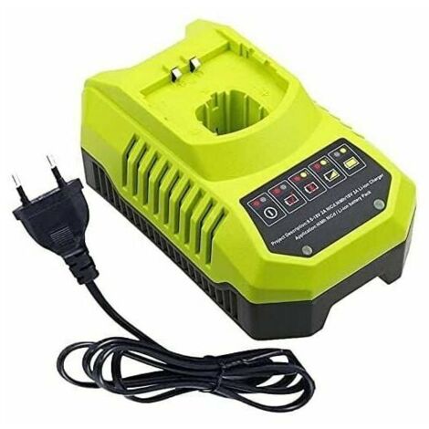 For Ryobi P117 P118 P118 Charger for Ryobi one 9.6V-18V Lithium Ion NiMH Battery P100 P102 P103 P104 P105 P107 P108 P109 18 Volt One+ Battery (1/4)
