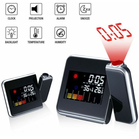 Digital Projection Alarm Clock Projection Alarm Clock LED Projection Alarm Clock (1/5)