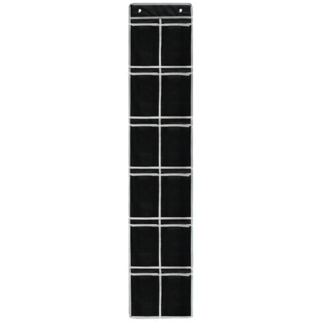 12 Mesh Pocket Hanging Shoe Organiser Rack Behind Doors Rack Storage Household Wall Bag Room Storage-A (1/5)