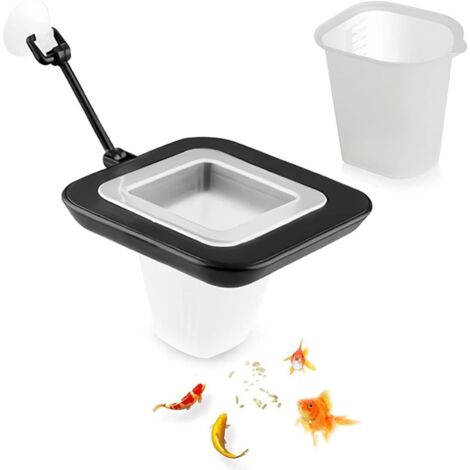 Floating Ring Aquarium Feeder Aquarium Fish Ring Fish Food Dispenser Suitable for Flakes and Other Floating Foods (1/5)