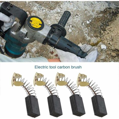 4 Pairs CB103 Motor Carbon Brushes Compatible for Electric HM0810 181030 (1/5)