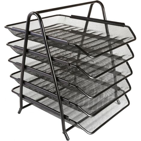 Mesh 5 Tier Tray - Black 5TT BLACK (1/5)