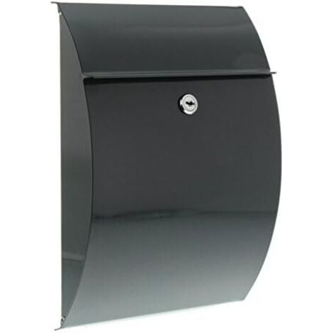 Capri 813 ANT Sheet steel letterbox, anthracite, (W x H x D) 215 x 304 x 80 mm (1/5)