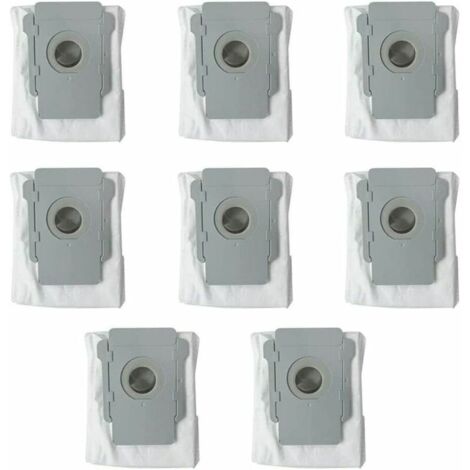 Pack Disposable Bags Replacement Dust Bags for iRobot Roomba i7 i7+ / i7 Plus E5 E6 E7 S9 S9+ Robot Vacuum Cleaner Self Cleaning Base, Dirt Disposal Bags Accessory Kit (1/5)