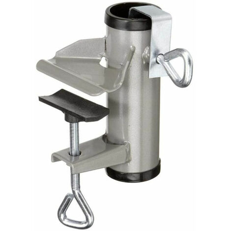 Balcony Parasol Holder, Parasol Table Holder Accessories, Umbrella Holder for Balcony Table, Parasol Holder Parasol Fixing, for Balcony Barrier Metal Railing (1/5)