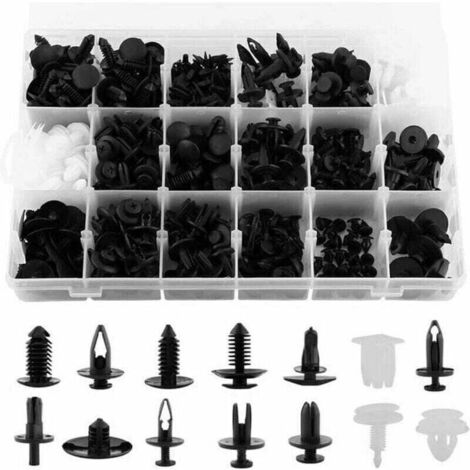 415pcs Car Auto Rivet Bumper Door Panel Clip Retainer Fastener Clips Trim (1/4)