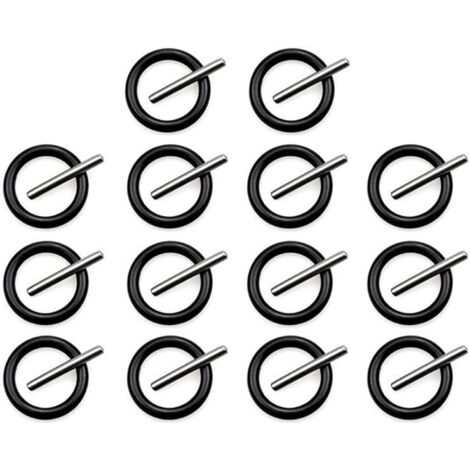 28pcs Impact Wrench Ring and Seal, O-Ring, Pin and Seal Kit for 1/2" Sockets, Impact Wrench Accessories, Impact Socket Accessories (14 Pairs) (14 Pairs) (1/5)