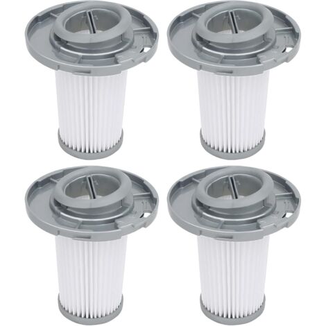 Pack of 4 replacement filters for Rowenta X-Force Flex 8.60 RH96XX RH9611 RH9637 RH9638 RH9639 and X-PERT 6.60 RH68XX RH6821 RH6837 cordless vacuum cleaner, part ZR009005 (1/5)
