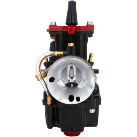 Black 30mm PWK Motorcycle Carburetor For Honda Yamaha Suzuki Kawasaki KTM 75 80 100 125 150cc Dirt Bikes (1/5)