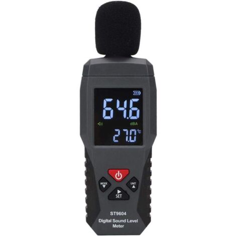 Sound level meter Digital sound level meter, measuring range 30-130 dB (1/5)