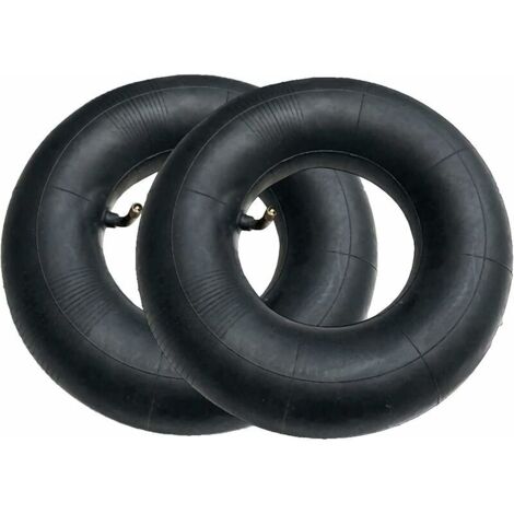 2pcs 4.10/3.50-4 Inch Inner Tube Tire for Hand Truck, Trolley, Hand Cart, Garden Cart, Lawn Mower, Replacement Tube 4.10-4 (1/5)