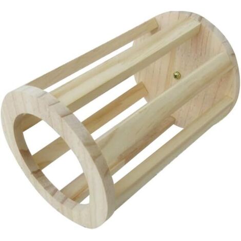 Adjustable Wooden Feeder Made of Non-Toxic Wood for Hamster, Chinchilla and Guinea Pig (1/5)