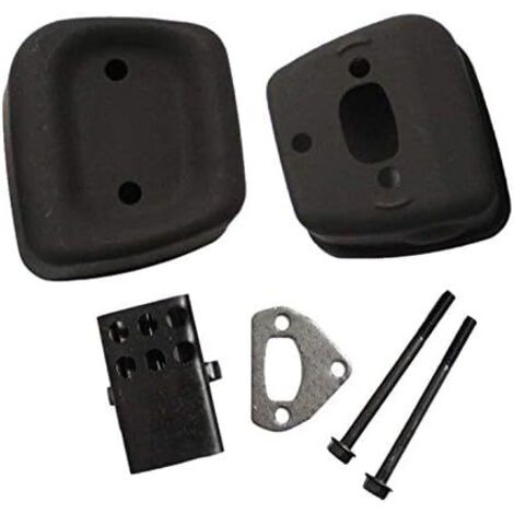 Exhaust Muffler Gasket 2 Bolts for Husqvarna 36 41 136 137 141 142 Chainsaw Replaces 545006044 (1/2)
