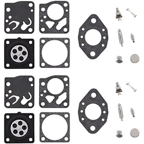 Set of 2 carburetor diaphragms for Stihl 020 024 028 030 031 032 AV HU Tillotson Mc Culloch PM 370, PM 490, Solo 610, 647, RK-13HU, RK-14HU (1/3)