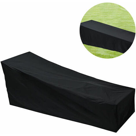 Patio Chair Cover, Waterproof 210D Outdoor Patio Furniture Covers with Drawstring Seam Sealed Buckle Bottom Durable Dustproof Anti-UV Day Chair (1/5)