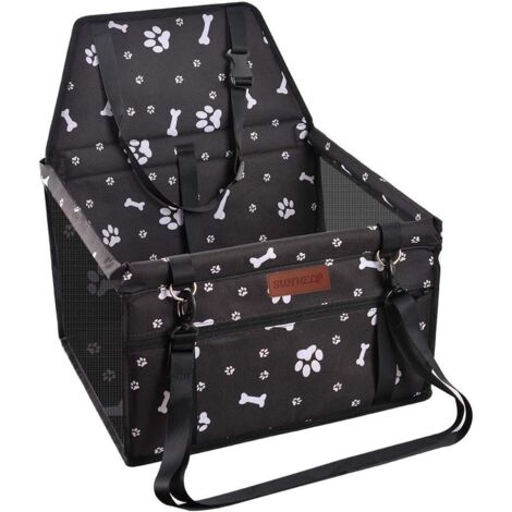 SWIHEL Dog and Cat Carrier Bag with Booster, Breathable Pet Carrier Bag Car Seat Belt for Dog Cat Pet. (1/5)