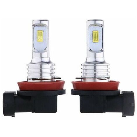 2x 35W 4000LM 6000K White LED H11 H8 H9 H16 Fog Lights Bulbs Kit (1/5)