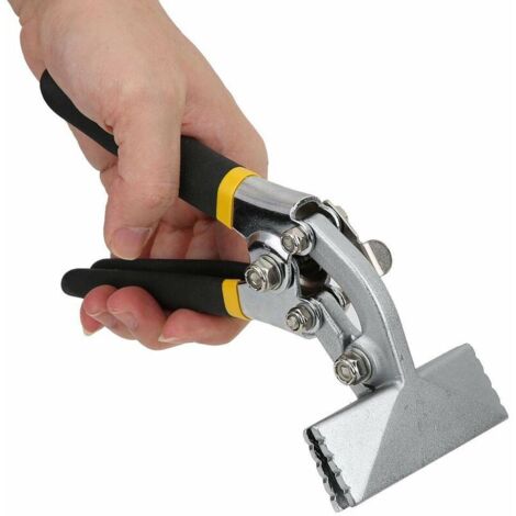 Pliers for bending sheet metal by hand, pliers for bending straight. Manual tool for bending sheet metal, pliers for bending sheet metal. Tool for flattening (curving).