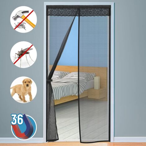 New , 100x220cm, Anti-scratch Super Durable Fiberglass, Self-closing, Easy for Children and Pets (1/5)