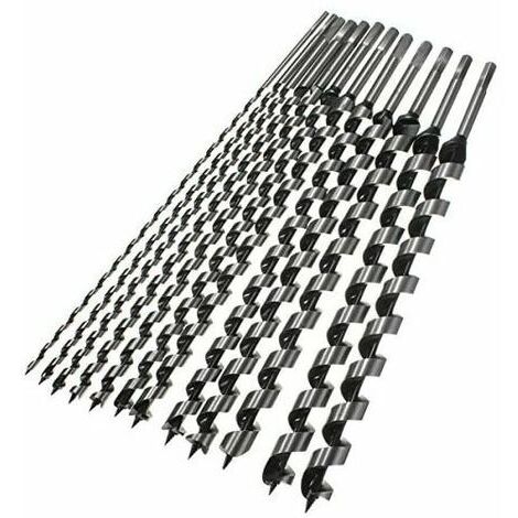 1pc 460mm Hex Shank Point Brad Point Drill Bit Auger Spiral Drill Bit Wood Drilling Tool (1/5)
