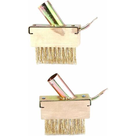 2PCS Weeding Wire Brush Tools Patio Weed Brush Head Set Replacement Gardening Weeding Tool Weed Remover for Outdoor Patio Paving (1/5)
