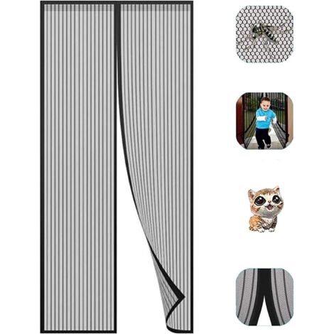 Magnetic Mosquito Net Door, Anti-Mosquito Door Curtain, Automatic Closing For Corridors Patio Doors Anti-Bug Mosquito Curtain, Easy Installation Without Tools 90220 (1/5)