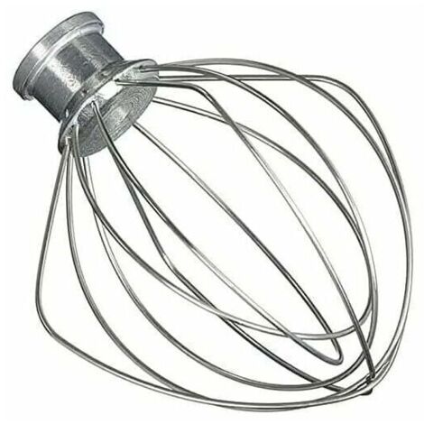 Stainless Steel Wire Whisk Compatible with KitchenAid K45WW WP9704329 KSM150 KSM160 K45 KSM90 Food Processor Attachment (1/5)