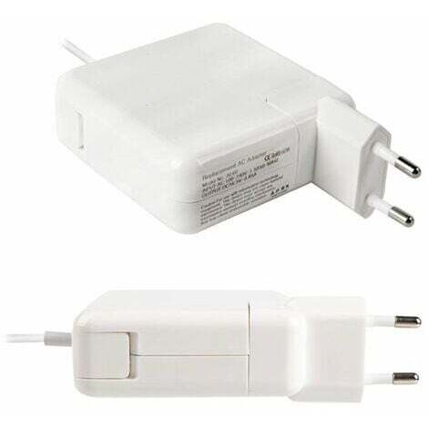 MagSafe 2 Wall Charger for MacBook Air, 45W Fast Charging (1/2)