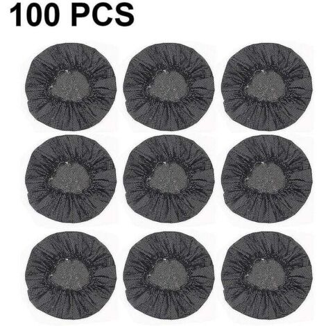 100pcs Elastic Earphone Covers, Disposable Earphone Covers, Fleece Earphone Covers, Hygienic Earpads, Gaming Headset Cushions, Noise Cancelling Headphones/ (1/5)