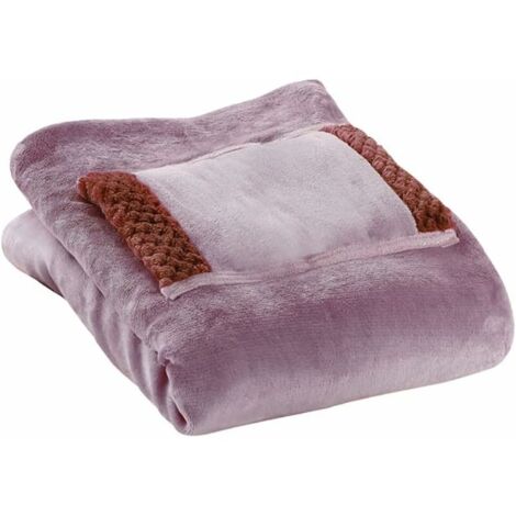 Electric Heated Blanket Throw USB Large Electric Blanket Soft Flannel Over Blanket Heating Element for Home Office Use, Machine Washable (1/4)
