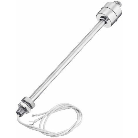 Stainless Steel Water Flow Tank Vertical Float Switch Liquid Sensor Level - 45Mm (1/5)