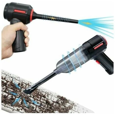 3-in-1 computer vacuum cleaner, compressed air blower, cordless handheld vacuum cleaner, keyboard cleaning kit, electric PC air spray can (1/5)