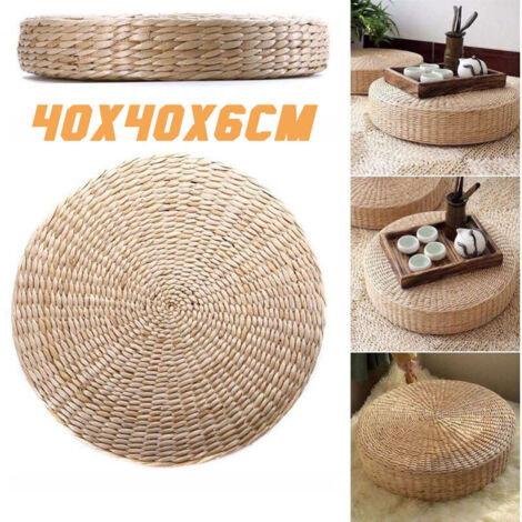 Round Pouf Cushion Seat 1PC 40cm (1/3)