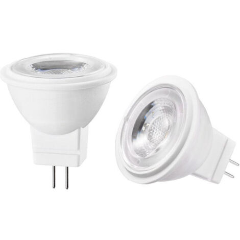COB LED Light Bulbs MR11 GU4 AC/DC12V Dimmable 3W 3000K Mini Bi-Pin Lamp 30W Halogen Bulb Equivalent Warm White (1/5)