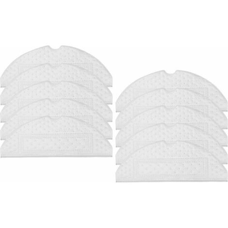 Genuine Accessories - 10 Pack Roborock S7/S7 Maxv/S7 Maxv Ultra/S7 Pro Ultra Vacuum Cleaner Cloths (1/5)