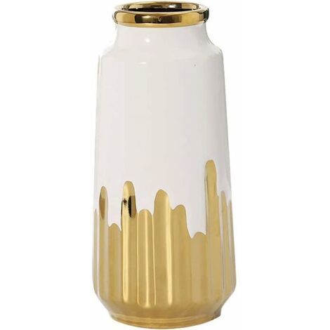 Ceramic Vases for Home Decor Gold Modern Style Flower Vase Ceramic Vase for Home, Party, Wedding Centerpiece (Large) (1/5)
