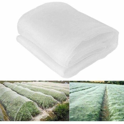 10x2.5m(40 mesh 1mm mesh) fine mesh insect protection net for garden, greenhouse, plant, fruit, flower, crop, pest repellent (1/5)