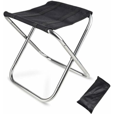 Folding Camping Stools Portable Fold Up Stools Outdoor Folding Camping Stool Mini Stool Camping Chair Seat Folding Portable for Fishing,Hiking,BBQ (1/5)