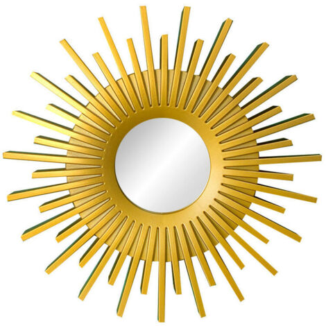 Wall Mirrors for Bedroom Decor and Home Decor - Gold Round Mirrors for Wall Decor - Circular Mirrors Modern Wall Decor Gifts for Women and Moms - Decorative Mirrors (1/5)