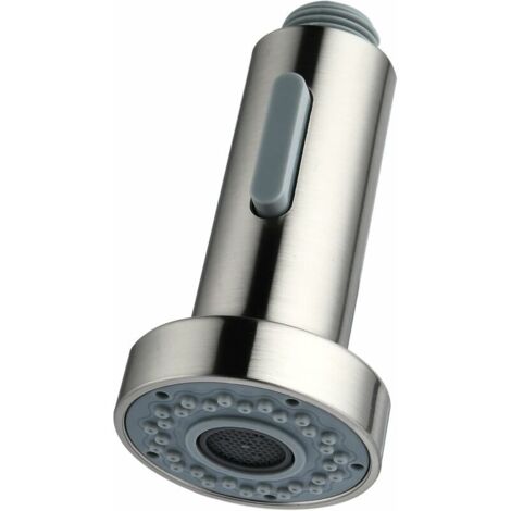 2 Modes Pull Out Tap Kitchen Taps, Kitchen Shower Spray Nozzle Head Dish Rinser Sink Tap for Kitchen, Bathroom, Sink 1/2 Inch Connections with Control Button (1/5)