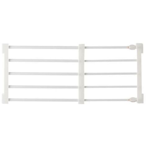 Expandable Closet Shelf No Drilling Wardrobe Storage Organizer DIY Wardrobe Dividers Storage Telescopic Rack for Bedroom, Bathroom, Kitchen, Adjustable 38-55cm(Width: 24cm)
