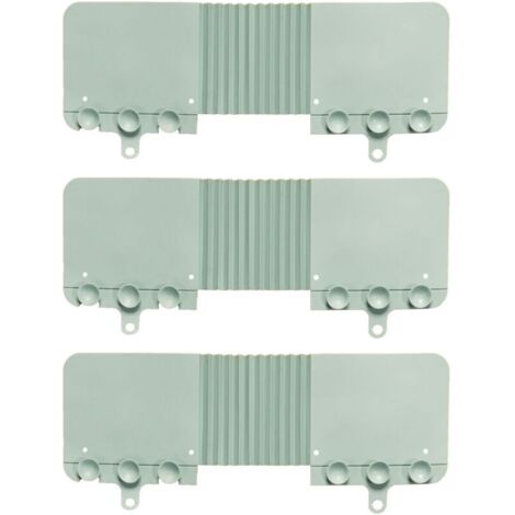 Sink Water Splash Guard with Suction Cups Premium Sink Splash Guard Behind Faucet Sink Accessories -Light Blue (1/5)